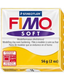Полимерна глина Staedtler Fimo Soft, 57 g, слънчоглед