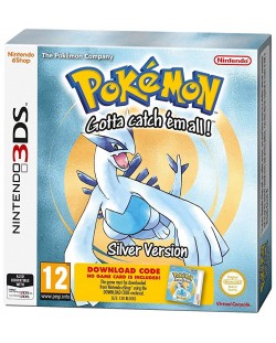 Pokemon Silver - код в кутия (Nintendo 3DS)
