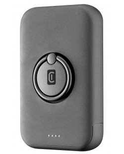 Портативна батерия Cellularline - MagSafe, 5000 mAh, черна