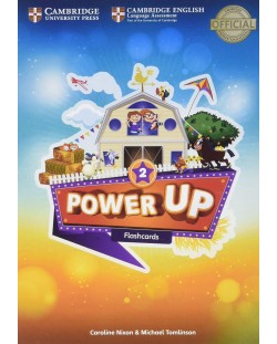 Power Up Level 2 Flashcards (Pack of 179) / Английски език - ниво 2: Флашкарти