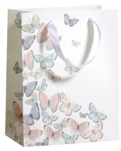 Подаръчна торбичка Zoewie  - Butterflies,  22.5 x 9 x 17 cm