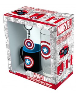 Подаръчен комплект - Marvel - Captain America