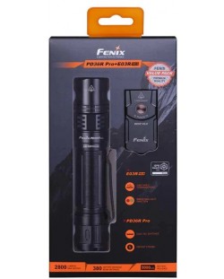 Подаръчен комплект Fenix - Фенер PD36R Pro и фенерче E03R V2.0
