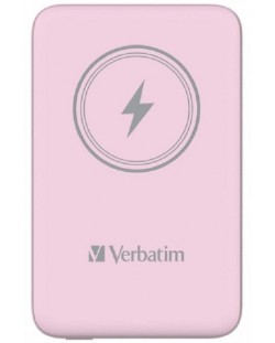 Портативна батерия Verbatim - MCP-10PK, 10000 mAh, розова