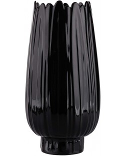 Порцеланова ваза ADS -Черна, 9.5 х 9.5 х 19 cm