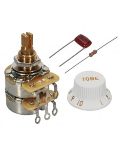 Потенциометър Fender - TBX Tone Control, сребрист
