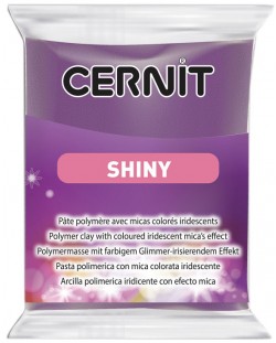 Полимерна глина Cernit Shiny - Лилава, 56 g