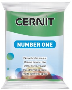 Полимерна глина Cernit №1 - Зелена, 56 g