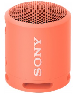 Портативна колонка Sony - SRS-XB13, водоустойчива, оранжева