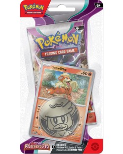 Pokemon TCG: Scarlet & Violet - Paldea Evolved Checklane Blister - Growlithe