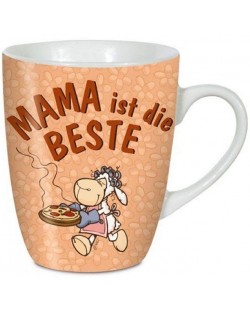 Порцеланова чаша Nici - С надпис „Мама е най-добрата"
