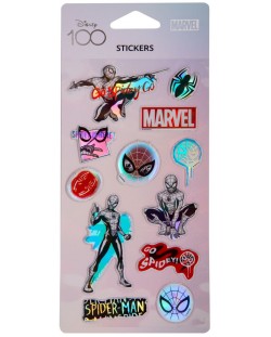 Pop Up стикери Cool Pack Black - Disney 100, Spider-Man