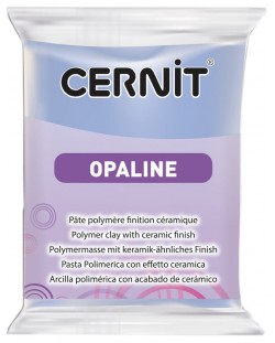 Полимерна глина Cernit Opaline - Синьо-сива, 56 g