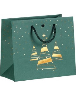 Подаръчна торбичка Giftpack - Коледна елха, 35 cm