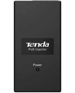 PoE инжектор Tenda - PoE15F, 15W, черен