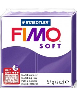 Полимерна глина Staedtler Fimo Soft - 57 g, слива