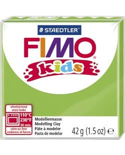 Полимерна глина Staedtler Fimo Kids - Светлозелена