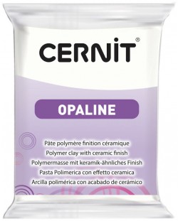 Полимерна глина Cernit Opaline - Бяла, 56 g