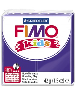 Полимерна глина Staedtler Fimo Kids - Лилава
