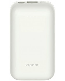 Портативна батерия Xiaomi - Pocket Edition Pro, 10000 mAh, бяла
