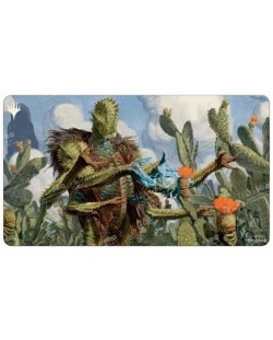 Подложка за игри с карти Ultra Pro Playmat: Magic The Gathering - Outlaws of Thunder Junction, Green