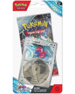 Pokemon TCG: Scarlet & Violet 7 Stellar Crown Checklane Blister - Porygon2