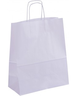 Подаръчна торбичка Apli - 25 х 11 х 31, бяла