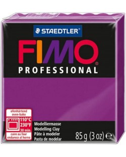 Полимерна глина Staedtler - Fimo Professional, виолетова, 85 g
