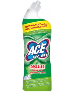Почистващ препарат за тоалетна ACE - WC Gel Descaling, 700 ml