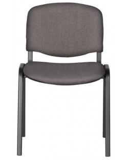 Посетителски стол Carmen -1130 Lux, сив