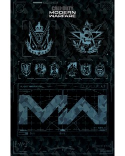 Макси плакат Pyramid Games: Call of Duty: Modern Warfare - Fractions