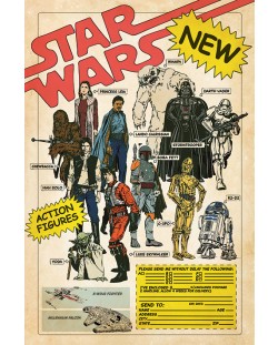 Макси плакат Pyramid Movies: Star Wars - Classic Art