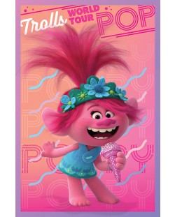 Макси плакат Pyramid Animation: Trolls - Poppy (singing)