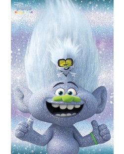 Макси плакат Pyramid Animation: Trolls - Guy Diamond and Tiny