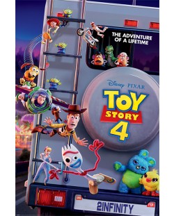 Макси плакат Pyramid Disney: Toy Story 4 - Aadventure of a Lifetime