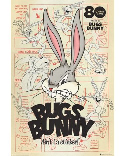 Макси плакат Pyramid Animation: Looney Tunes - Bugs Bunny