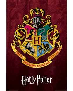Макси плакат Pyramid Movies: Harry Potter - Hogwarts School Crest