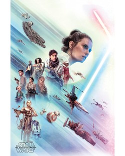 Макси плакат Pyramid Movies: Star Wars - The Rise of Skywalker (Rey)