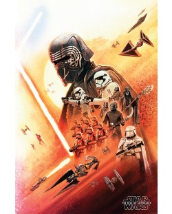Макси плакат Pyramid Movies: Star Wars - The Rise of Skywalker (Kylo Ren)