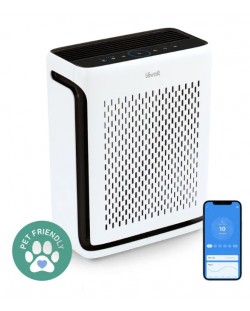 Пречиствател за въздух Levoit - Vital 100S Pro Smart, HEPA, 23 dB, бял
