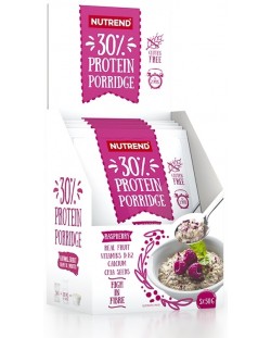 Protein Porridge, малина, 5 сашета, Nutrend