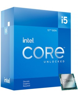 Процесор Intel - Core i5-12600KF, 10-cores, 4.9GHz, 20MB, Box