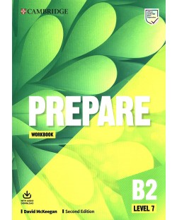 Prepare! Level 7 Workbook with Audio Download (2nd edition) / Английски език - ниво 7: Учебна тетрадка с аудио
