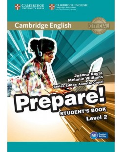Cambridge English Prepare! Level 2 Student's Book / Английски език - ниво 2: Учебник