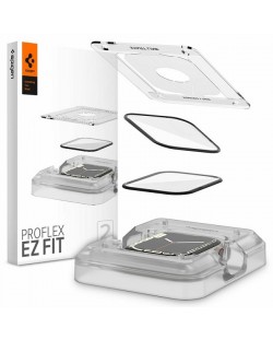 Протектори Spigen - ProFlex EZ Fit, Apple Watch 7/8 45 mm, 2 броя, черен