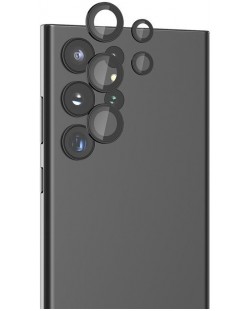 Протектор за камера Blueo - Camera Lens Protector, Galaxy S24 Ultra, черен
