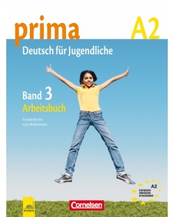 PRIMA А2: Немски език - част 3 (работна тетрадка)