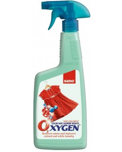 Препарат за петна върху цветни дрехи Sano - Oxygen, 750 ml