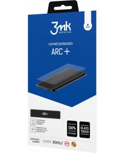 Стъклен протектор 3mk - ARC Plus, iPhone 14/14 Pro