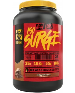 ISO Surge, triple chocolate, 727 g, Mutant